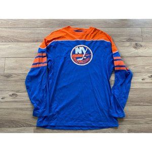 New York Islanders Reebok Long Sleeve Shirt (Medium)